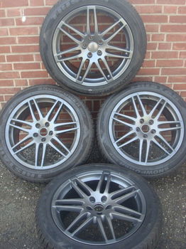 19 Inch Originele RS4 Antraciet Audi TT Velgen Steek 5x112 - 4