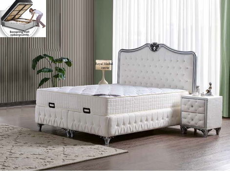 Boxspring Palma opbergbed complete set-SALE - 0