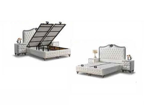 Boxspring Palma opbergbed complete set-SALE - 1