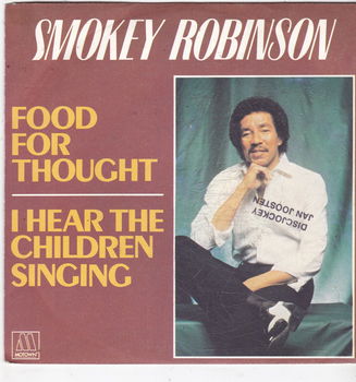 Single Smokey Robinson - Food for thought - 0