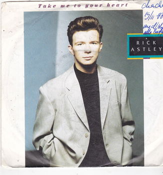 Single Rick Astley - Take me to your heart - 0