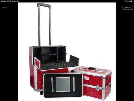 Aluminium trolley 3-in-1 - 3