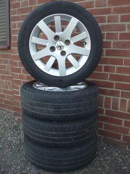 15 Inch Hockenheim Velgen Peugeot 207 CC 4x108 - 5