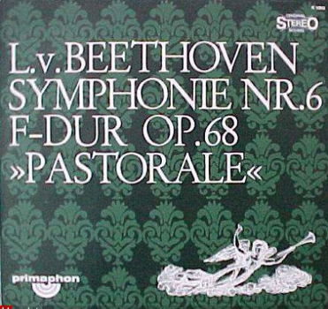 LP - Beethoven - Symphonie Nr.6 F-dur op.68 Pastorale - Wiener Volksoper, Lindenberg - 0