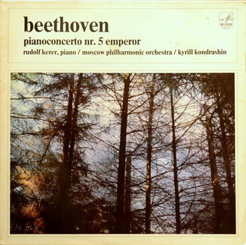 LP - Beethoven Pianoconcert No.5 emperor - Rudolf Kerer, piano - 0