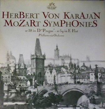 LP - Mozart Symphonies - Herbert von Karajan - 0