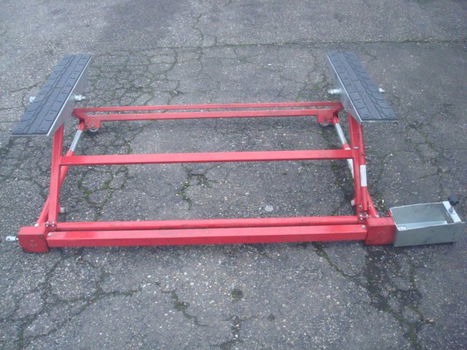 Mobiele mechanische autolift 1,5T 550mm MW Tools - 5