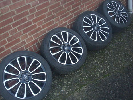 17 inch Origineel Opel Adam Black Velgenmet Banden 4x100 - 2