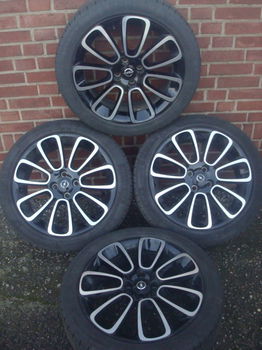 17 inch Origineel Opel Adam Black Velgenmet Banden 4x100 - 4