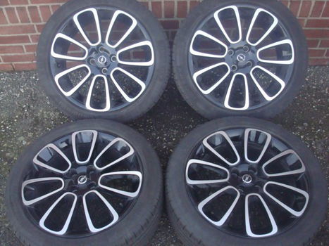 17 inch Origineel Opel Adam Black Velgenmet Banden 4x100 - 5