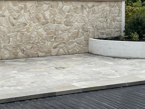 flagstone Brasil Green 1,5-3 cm dik € 37,95 p/m2 - 1