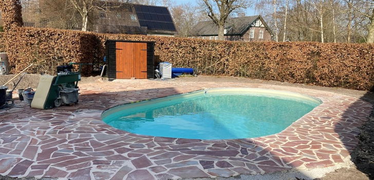 flagstone Brasil Rosso 1,5-3 cm dik € 37,95 p/m2 - 3