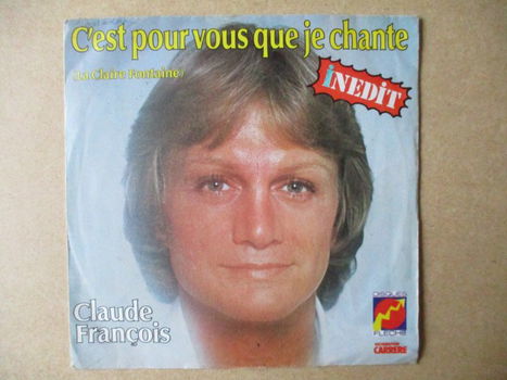 s2166 claude francois - cest pour vous que je chante - 0