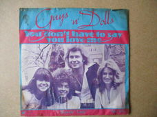 s2184 guys n dolls - you dont have to say you love me