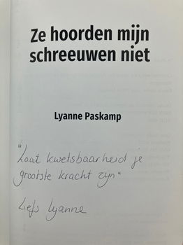 Ze hoorden mijn schreeuwen niet - Lyanne Paskamp - 2