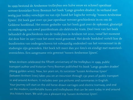 Tussen Arnhemse lijnen - 130 jaar OV in en rond Arnhem - 1