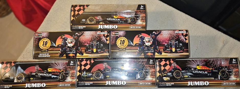 Jumbo Bburago RB19 2023 Max Verstappen 1:24 raceauto € 19,95 - 0