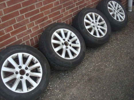 15 Inch Originele VW Scirocco Velgen Caddy Golf 5 6 7 Touran - 2