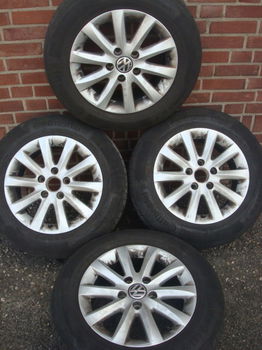 15 Inch Originele VW Scirocco Velgen Caddy Golf 5 6 7 Touran - 3