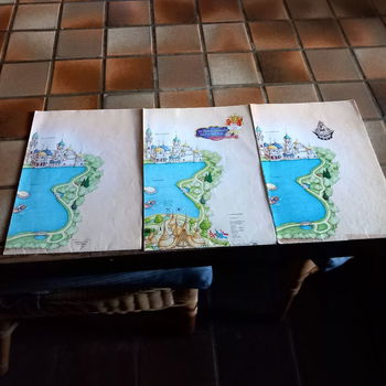 EFTELING plattegrond - 1992 - 1999 - onbekend! - 1