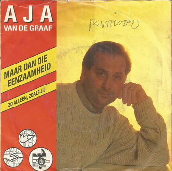 Aja van de Graaf – Maar Dan Die Eenzaamheid (1985) - 0