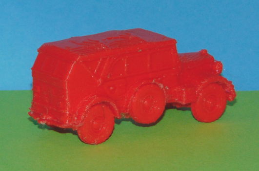 Duitse Horch 901 terreinwagen - 3D-print in diverse schalen - 1