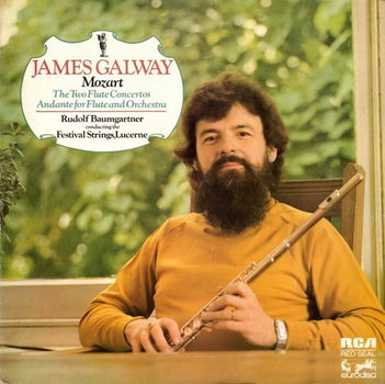 LP - Mozart Flute concertos, James Galway - 0