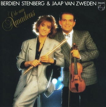 LP - Amadeus Mozart - Ode aan Amadeus I en II - Jaap van Zweden, Berdien Stenberg - 0