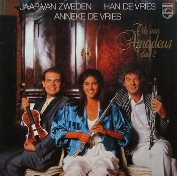 LP - Amadeus Mozart - Ode aan Amadeus I en II - Jaap van Zweden, Berdien Stenberg - 1