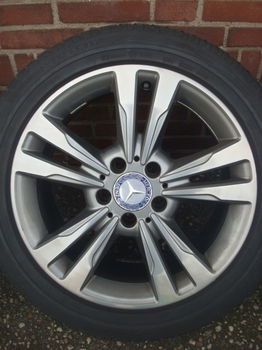 17 inch Originele Avantgarde Velgen Mercedes C E klasse Steek 5x112 - 0