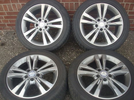 17 inch Originele Avantgarde Velgen Mercedes C E klasse Steek 5x112 - 4