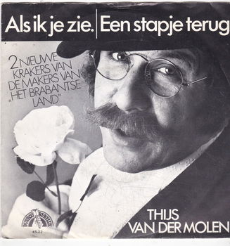 Single Thijs van der Molen-Als iki je zie, dan zie ik sterren voor m'n ogen - 0