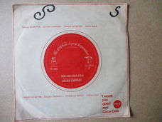s2333 golden earrings - rum and coca-cola