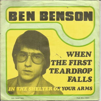 Ben Benson – When The First Teardrop Falls (1977) - 0