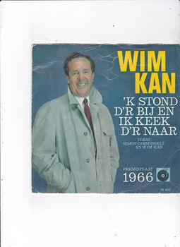 Single Wim Kan/Conny Vonk Premieplaat 1966 - 0