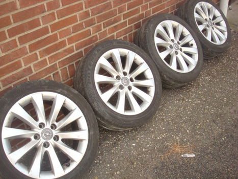 17’Inch Originele Opel OPC Velgen Astra J Steek 5x110 - 2