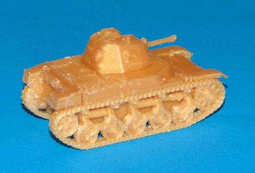 Franse AMC 35 tank - 3D-print in diverse schalen - 1