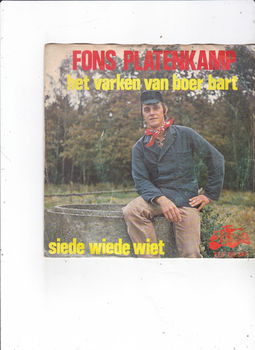 Single Fons Platenkamp - Het varken van Boer Bart - 0