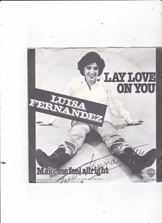 Single Luisa Fernandez - Lay love on you