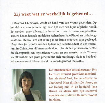 Tess Gerritsen = Het stille meisje - 1