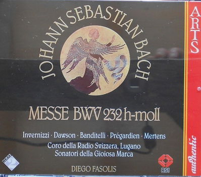 Diego Fasolis - Johann Sebastian Bach Messe BWV 232 H-Moll (2 CD) Nieuw - 0