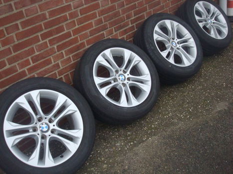 18” Orginele BMW Styling 605 Velgen met Banden Steek 5x120 - 2