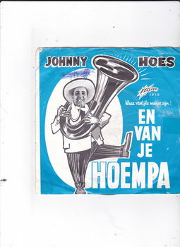 Telstar Single Johnny Hoes - En van je hoempa - 0