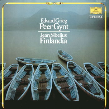 LP - Edvard Grieg, Peer Gynt - Jean Sibelius, Finlandia - 0