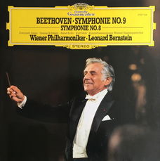 LP - Beethoven Symphonie No.8 en No.9 - Leonard Bernstein