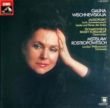 LP - Mussorgsky*Rimsky-Korsakov*Tchaikovsky-Mstislav Rostropovich-Galina Vishnevskaya