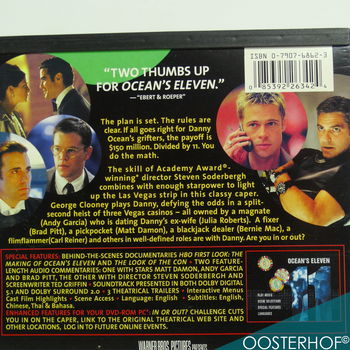 DVD | Oceans’s Eleven | 2001 | 085392263424 - 2