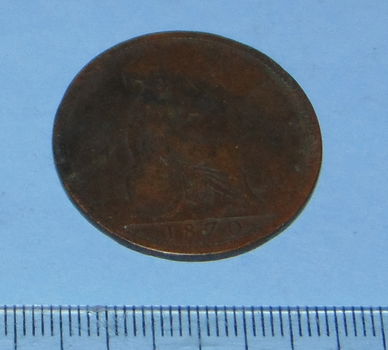 Groot-Brittannië - 1 penny 1870 - 0