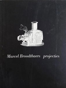 Frank Lubbers - Marcel Broodthaers Projecties (Hardcover/Gebonden)