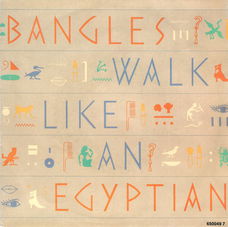 Bangles – Walk Like An Egyptian (Vinyl/Single 7 Inch)